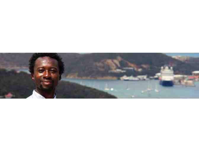 Private Caribbean dinner for 4 with exclusive Chef Shaibu Abdulai catered to your Villa