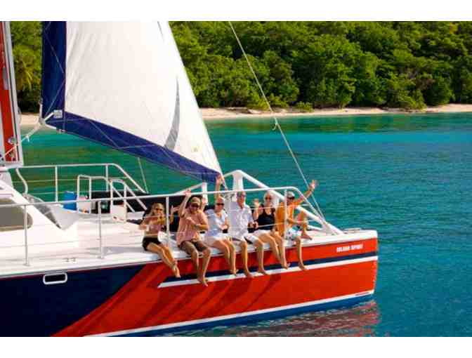 Explore the BVI's 2-day Boating Excursion package for 4