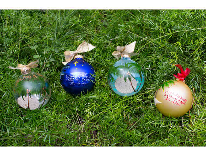 Set of 4 Handmade STJ Christmas Ornaments
