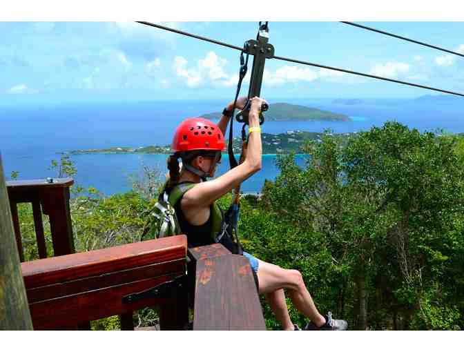 Zipline Excursion for 1 Tree Limin Extreme on St Thomas
