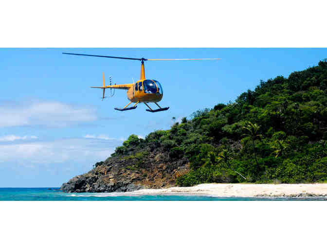 Helicopter tour w/ Caribbean Buzz