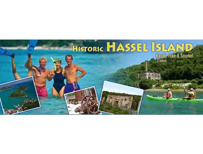 Historic Hassel Island - Kayak, Hike and Snorkel, VI National Park, (3 hours, 8 people)