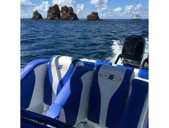 Private Powerboat Charter for 6 with Caribbean Seashells Charters