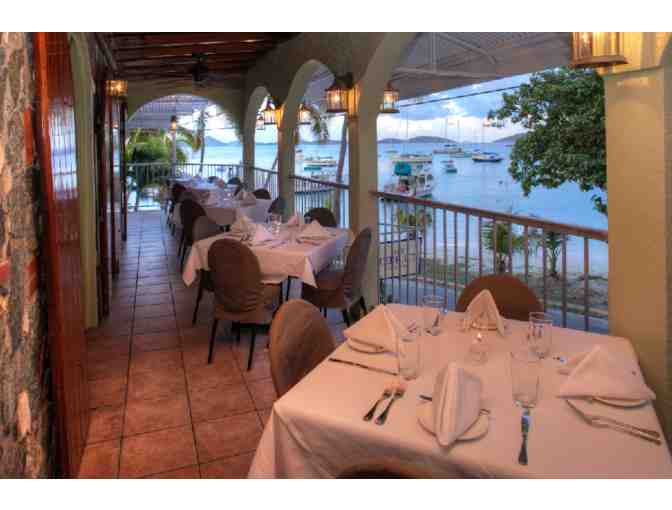 Dinner at The Terrace for 4 people with Virgin Islands National Park Superintendent!