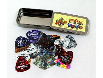 Hard Rock Guitar Songs for Dummies, Alice guitar picks & tin, $15 Itunes gift card