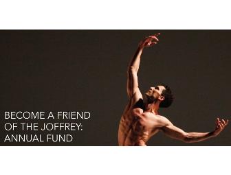 Joffrey Ballet Package: Two Tickets, Signed Ballet Shoe & Book: Fifty Years of the Joffrey