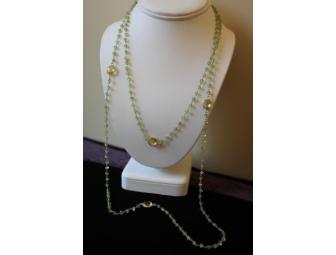 Stunning Peridot necklace from Holtzmann's!