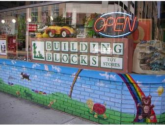 Building Blocks Toy Store: $25 Gift Certificate