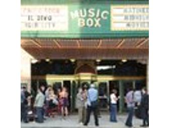 Music Box Theatre: 2 Movie Passes, Popcorn and Soda!