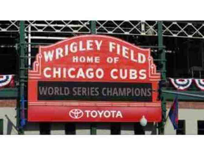 4 Terrace Reserved seats to see the Chicago Cubs vs. the Cincinnati Reds 5/17@ 7:05PM - Photo 1