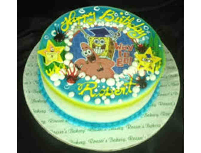 Roeser's Bakery- Gift Certificate for (1) 10' Cake. The Best Cake in Chicago!
