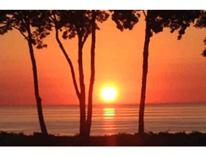 Overnight Stay with Dinner in St. Joseph, Michigan Overlooking Lake Michigan