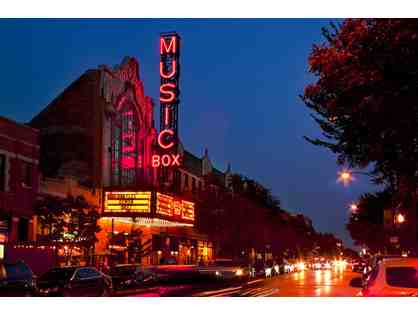 Music Box Theatre - 2 Tix, Popcorn & Soda