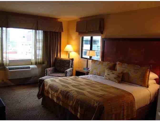 One Night Stay in a King Room at the Paramount Hotel Portland, OR