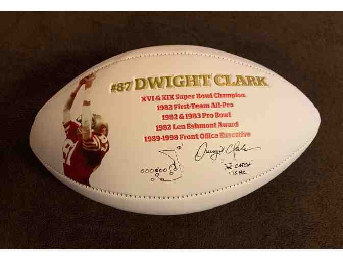 San Francisco 49ers - Dwight Clark Limited Edition Football