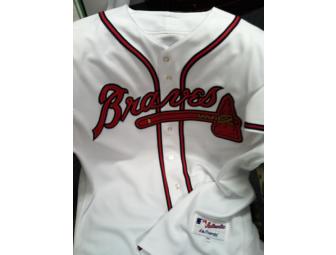 John Smoltz Autographed Braves Jersey