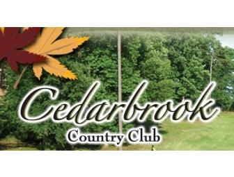 Golf at Cedarbrook Country Club in Elkin, North Carolina