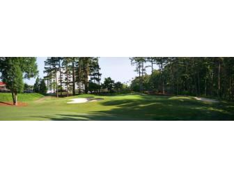 A foursome with lodging at Embassy Suites Greenville Golf Resort in SC.