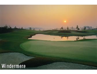 A foursome at your choice of 1 of 15 Canongate Courses like Flat Creek Golf Club in GA.