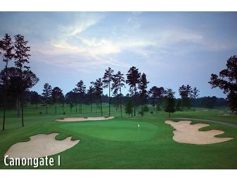 A foursome at your choice of 1 of 15 Canongate Courses like Chapel Hill Golf Club in GA.
