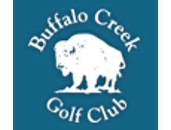 A foursome at Buffalo Creek Golf Club in TX.