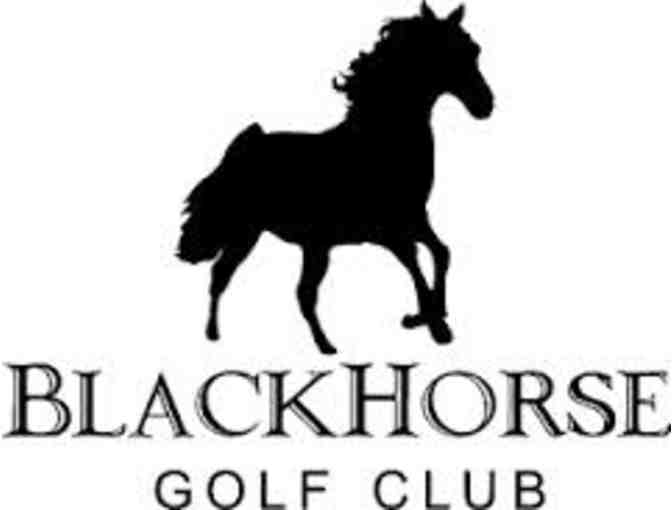 A foursome at Blackhorse Golf Club in TX.