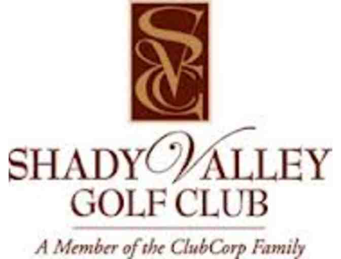 A foursome at Shady Valley Country Club in TX