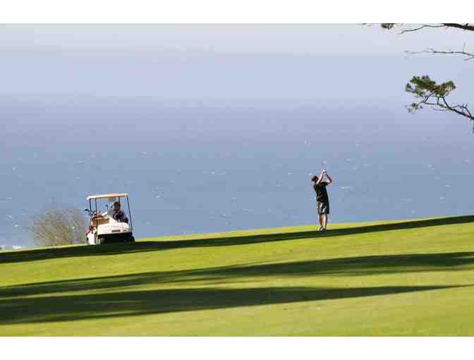 A foursome at Morro Bay Golf Course in CA.