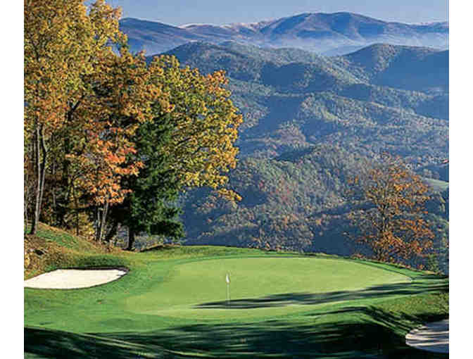 A foursome at Mountain Air Country Club in NC
