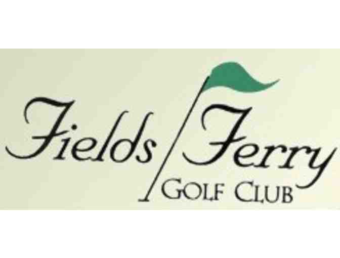 A foursome at Fields Ferry Golf Club in GA.