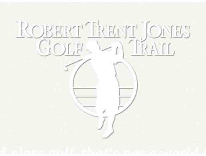 A foursome of golf at The Robert Trent Jones Golf Trail at Hampton Cove.