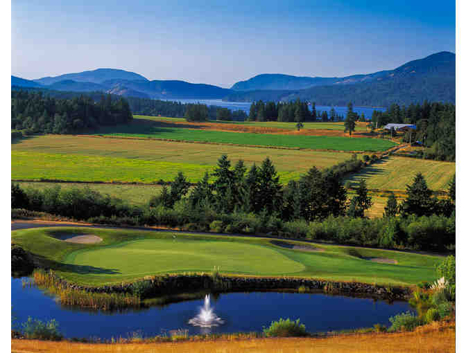 One foursome at Arbutus Ridge Golf Club in Cobble Hill, British Columbia