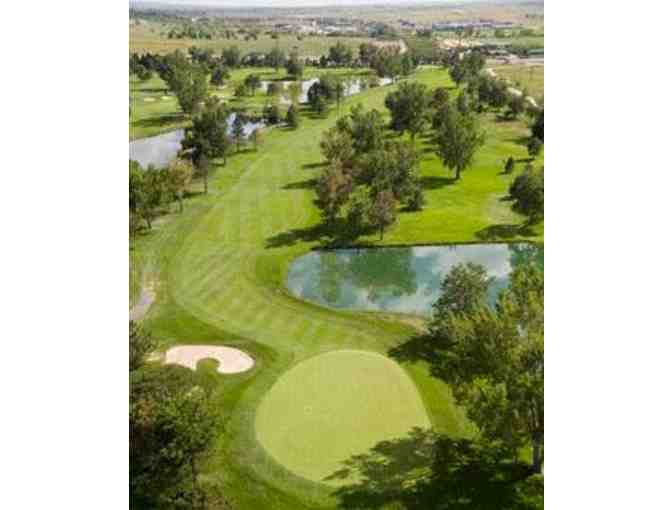 One Foursome with carts at Valley Country Club in Centennial, CO.