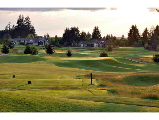 A foursome at Stone Creek Golf Club in OR.