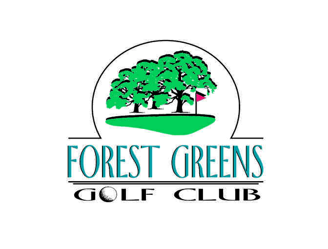 One Forsome with carts and rangeballs at Forest Greens Golf Club in Triangle, VA.