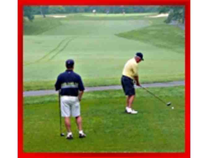 A foursome at Lake Monticello Golf Club in VA.