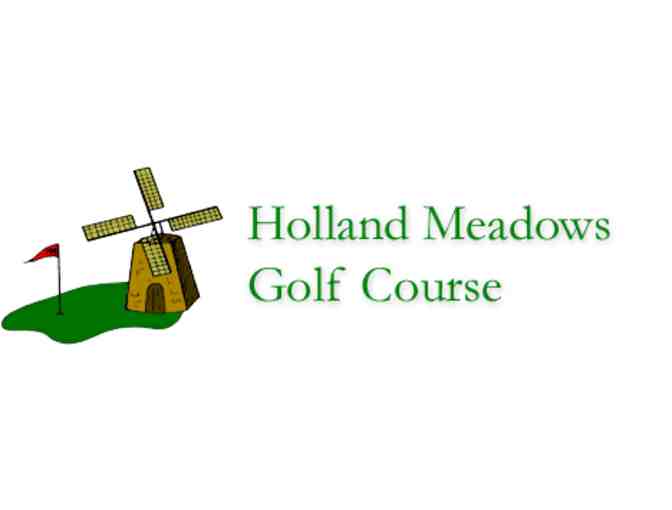 A foursome at Holland Meadows Golf Course in NY.