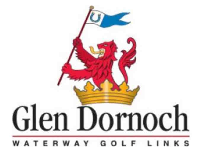 A foursome of golf at Glen Dornoch Waterway Golf Links.