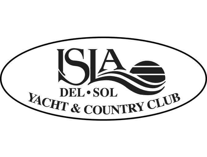 A foursome at Isla Del Sol Yacht and Country Club in FL.