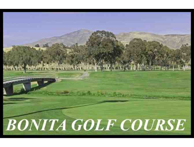 A foursome at Bonita Golf Course in CA.