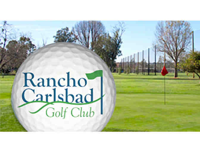 A foursome at Rancho Carlsbad Golf Club in CA.