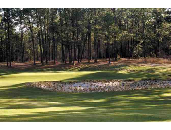 A foursome at Pine Needles Lodge & Golf Club in Southern Pines, NC.