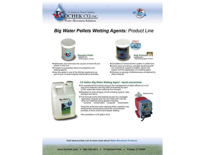 Standard Pellet Applicator-IRBWPS-AD1, 1 case of Big Water Wetting Agent Pellets-IRBWPS-PD