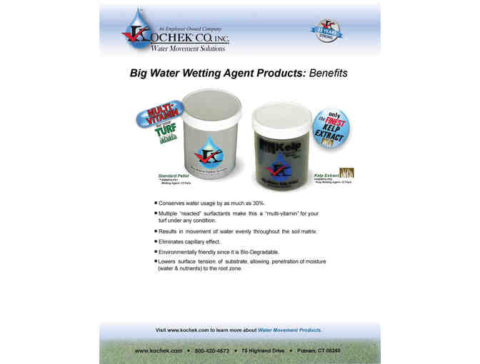 Standard Pellet Applicator-IRBWPS-AD1, 1 case of Big Water Wetting Agent Pellets-IRBWPS-PD