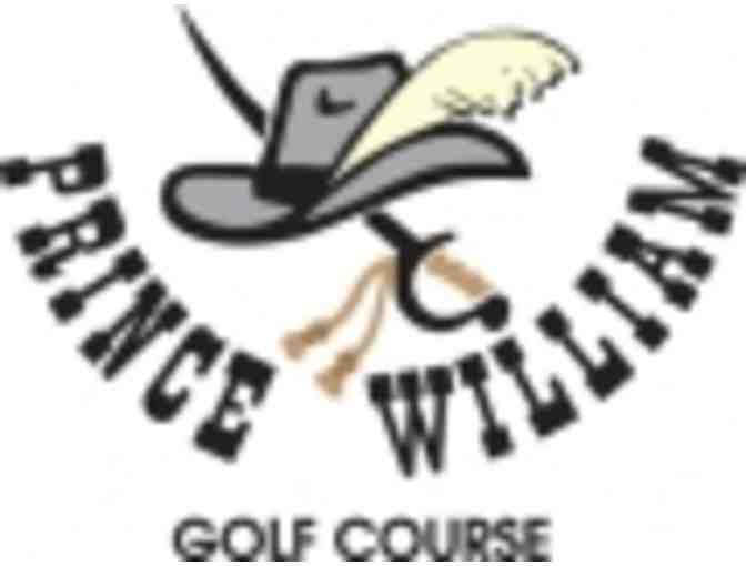 Prince William Golf Course - A foursome with carts