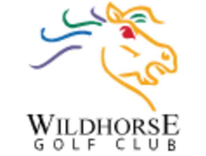 Wildhorse Golf Club - One foursome with carts