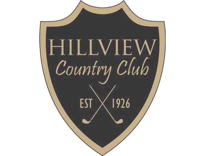 Hillview Country Club - One foursome with carts
