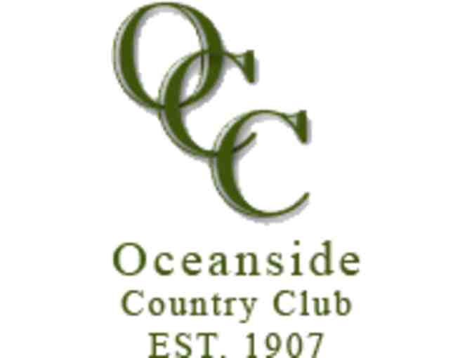 Oceanside Country Club -- a foursome with carts