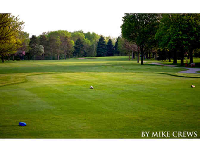 Fox Bend Golf Course - A foursome with carts