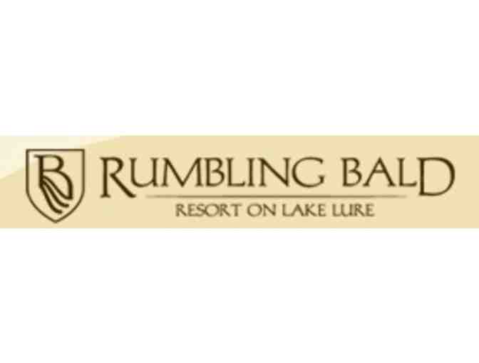 Rumbling Bald Resort - One foursome with carts